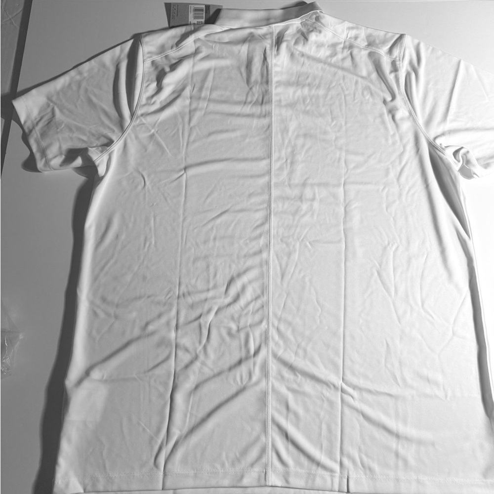 NWT Men's Nike White Dri-FIT Golf Polo, Size Extra Large - Picture 4 of 6